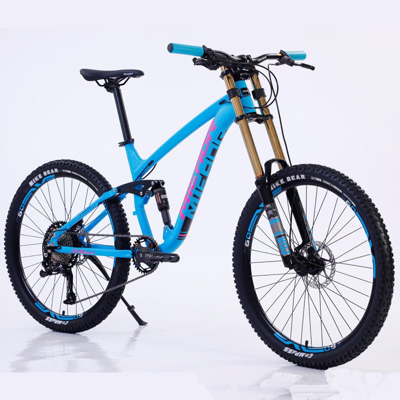 Aluminum full suspension mountain bike sale