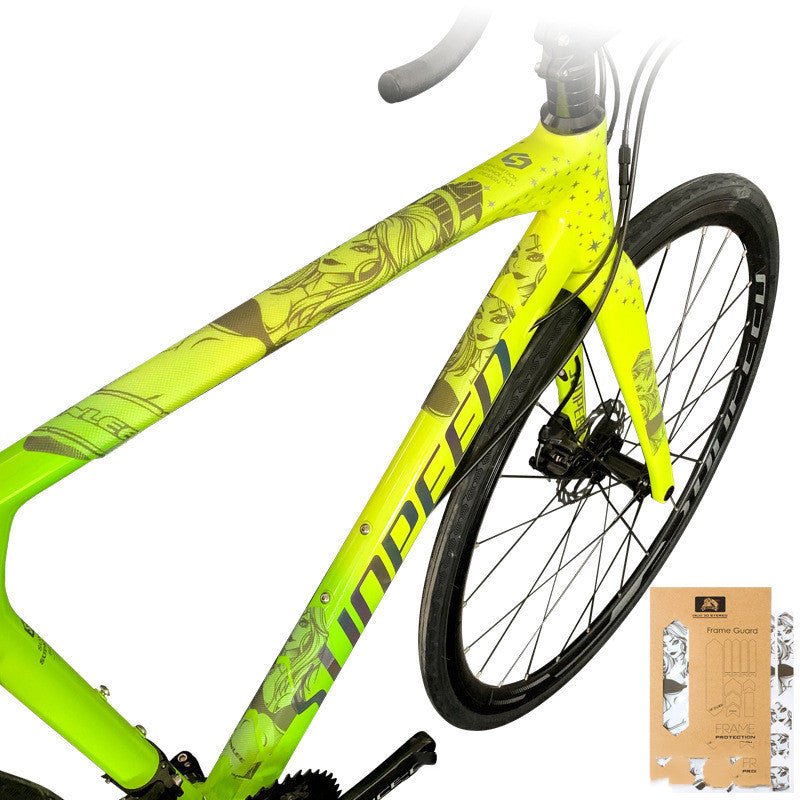 Mountain Bike Frame Protector Film - Point A Cycle Co.