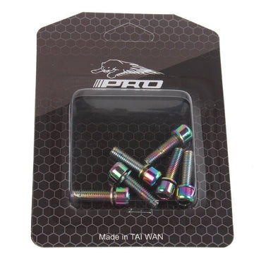 Stainless Steel MTB Bolt Set | 6 - pack - Point A Cycle Co.